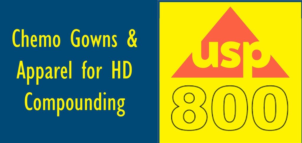 header banner for article about chemo gowning for usp 800 hd compounding