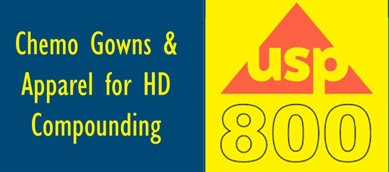 header banner for article about chemo gowning for usp-800 hd compounding