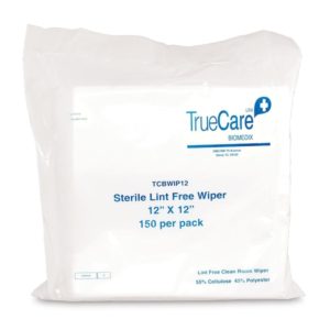 truecare lint free sterile dry cleanroom wipers