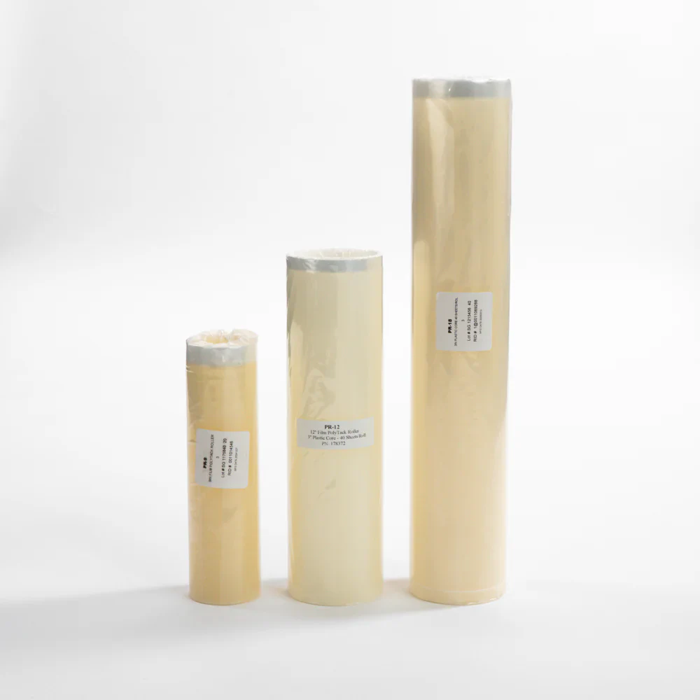 tacky poly cleanroom roller