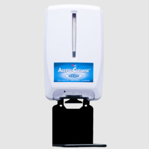 image representing asepti cleanser hand free dispenser for decon hand sanitizer