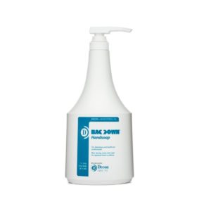 decon labs bacdown hand soap to use with water