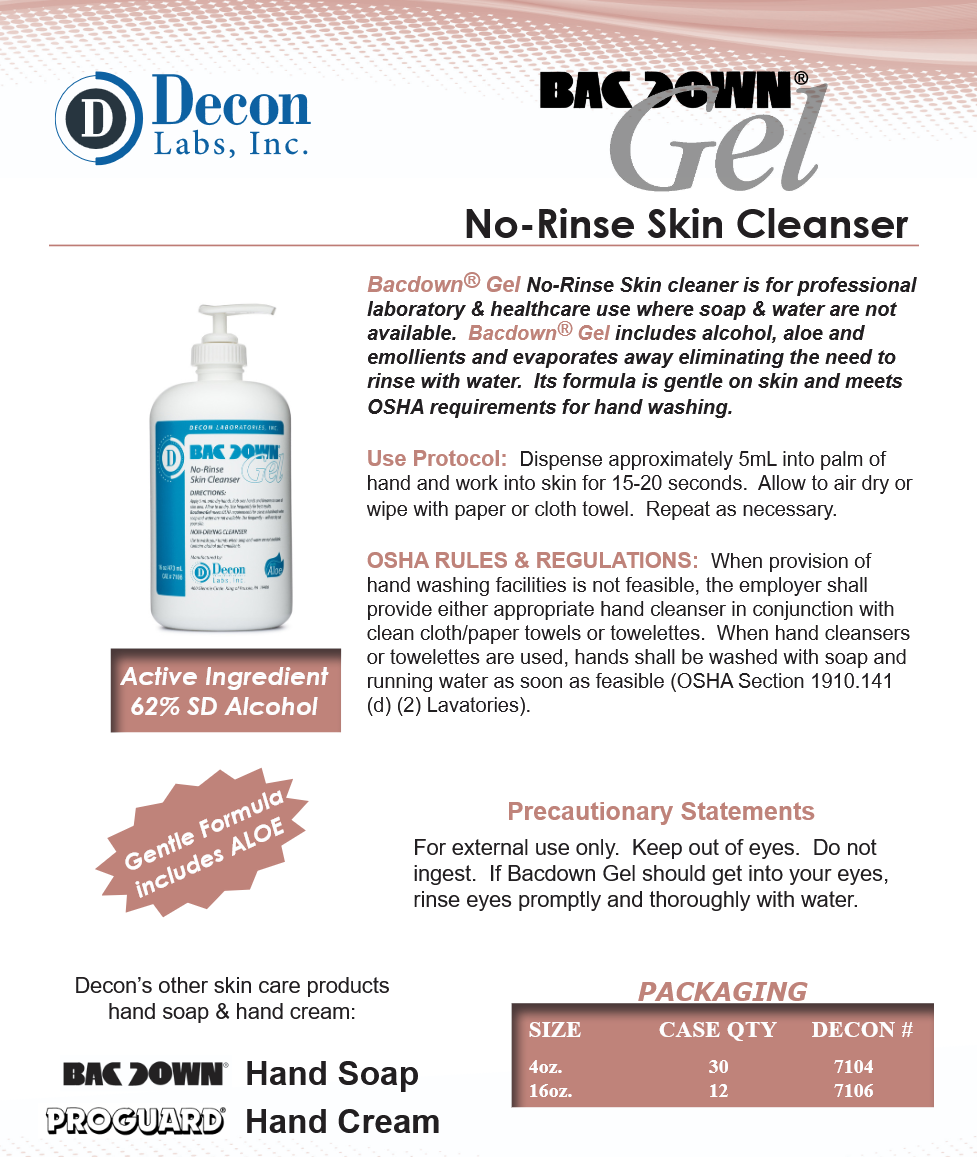 image representing cleanroom gel hand sanitizer