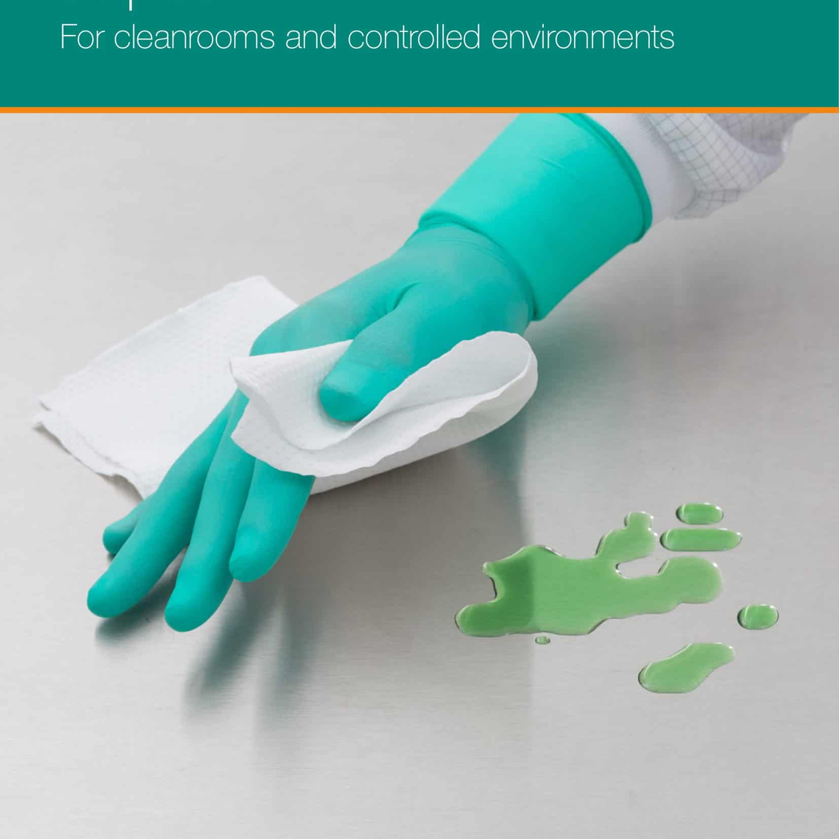 image representing sterile cleanroom wipes catalog cover page