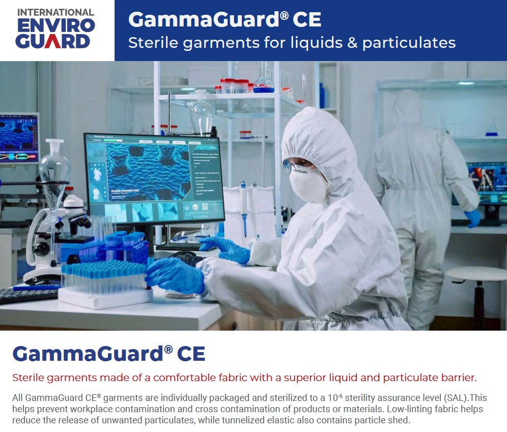 gammaguard ce sterile cleanroom boot cover