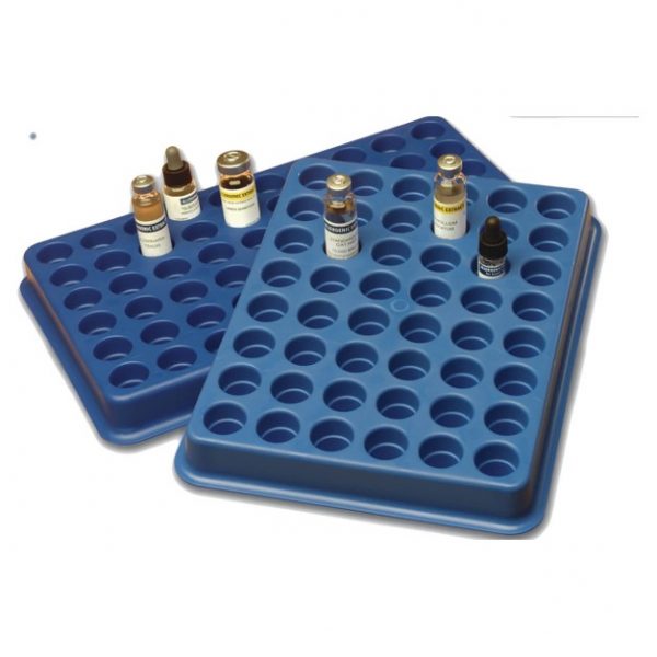 vial tray for 60 18mm-22mm base vials item 80301