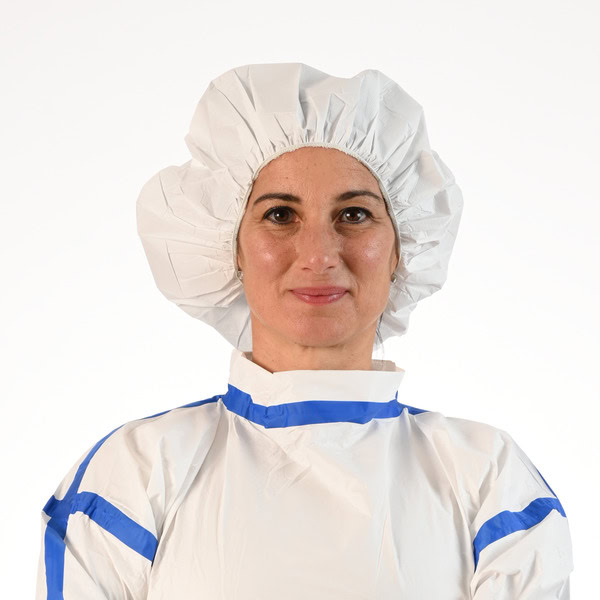 Sterile Lint Free Bouffant Cap For Cleanroom Use