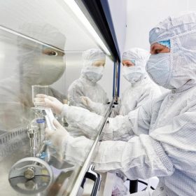image representing techniglove stn200p sterile nitrile chemo-rated cleanroom glove