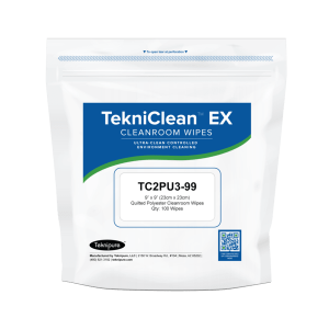 image representing tekniclean 2ply polyester sterile quilted cleanroom wipes tc2pu3-99