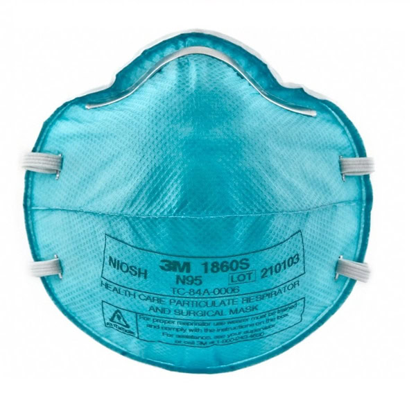 3m n95 1860 particulate respirator mask