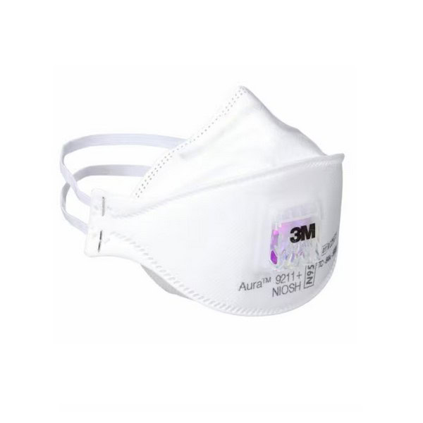 3M 9211+ Plus N95 Face Mask For Cleanroom Applications
