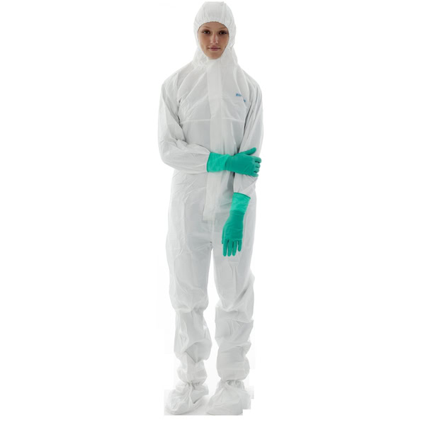 criti clean sterile cleanroom suit with hood and boot