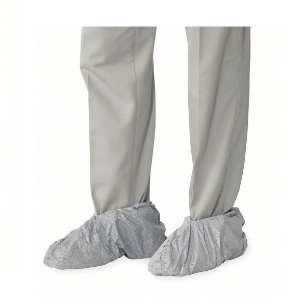 dupont tyvek grey anti skid shoe cover