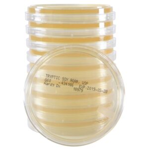 hardy g60 tryptic soy agar contact plates