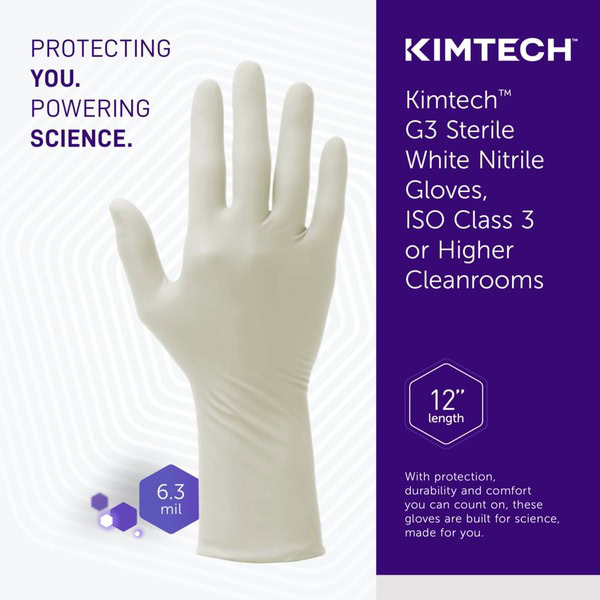 kimtech g3 sterile cleanroom gloves