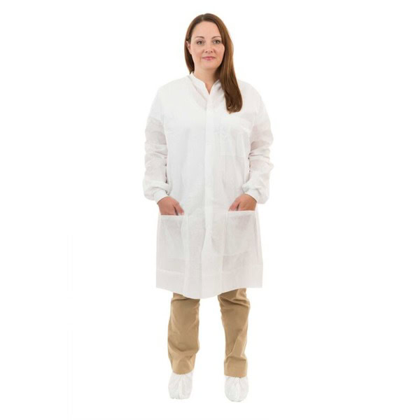 enviroguard 3 pocket sms lint free lab coat