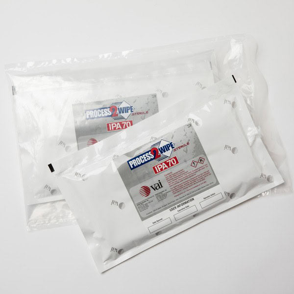 process 2 wipe sterile 70% ipa wipe