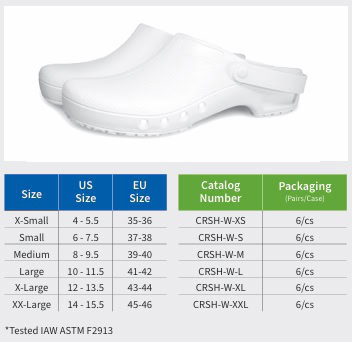 pure stride cleanroom shoe