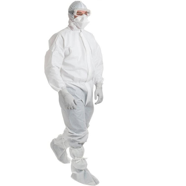 criti clean sterile cleanroom suit with hood and boot