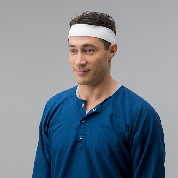 vai cleanroom sweat absorbing headband