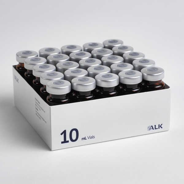 image representing sterile amber glass alk vials for compounding pharmacies