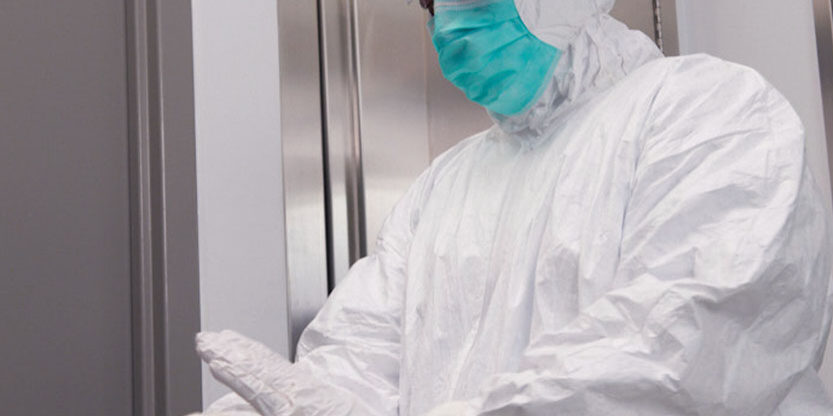 image representing sterile single use cleanroom apparel coverall