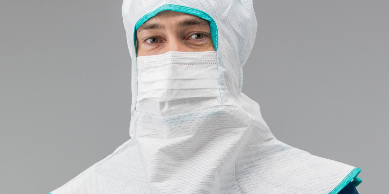 sterile face mask for cleanroom use